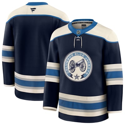 Columbus Blue Jackets Fanatics Alternate Premium Jersey - Navy