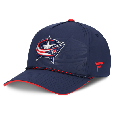  Columbus Blue Jackets Fanatics On Stage Podium A-Frame Adjustable Hat - Navy