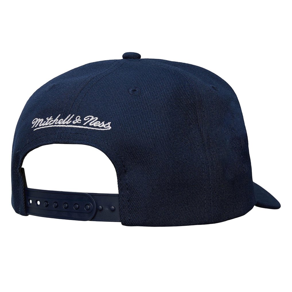 Columbus Blue Jackets Mitchell & Ness Core Team Ground Pro Adjustable Hat - Navy
