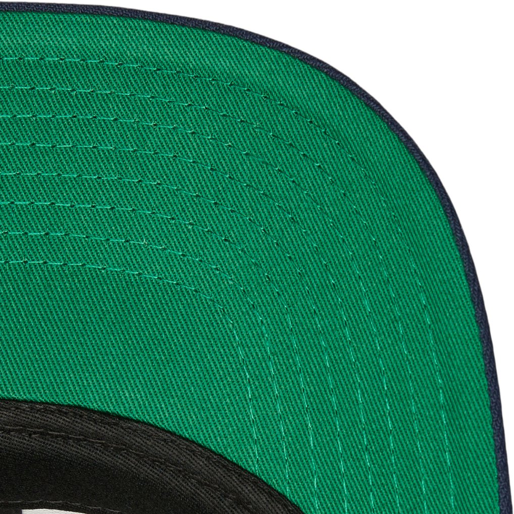 Columbus Blue Jackets Mitchell & Ness Core Team Ground Pro Adjustable Hat - Navy