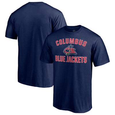 Columbus Blue Jackets Special Edition Victory Arch T-Shirt - Navy