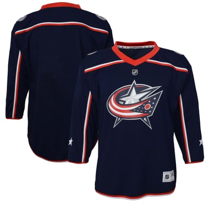  Columbus Blue Jackets Youth Home Replica Jersey - Navy
