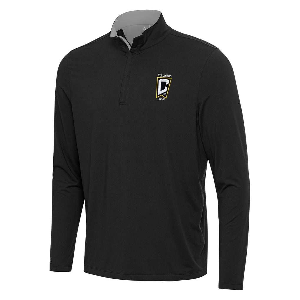 Columbus Crew Antigua Content Quarter-Zip Jacket - Black