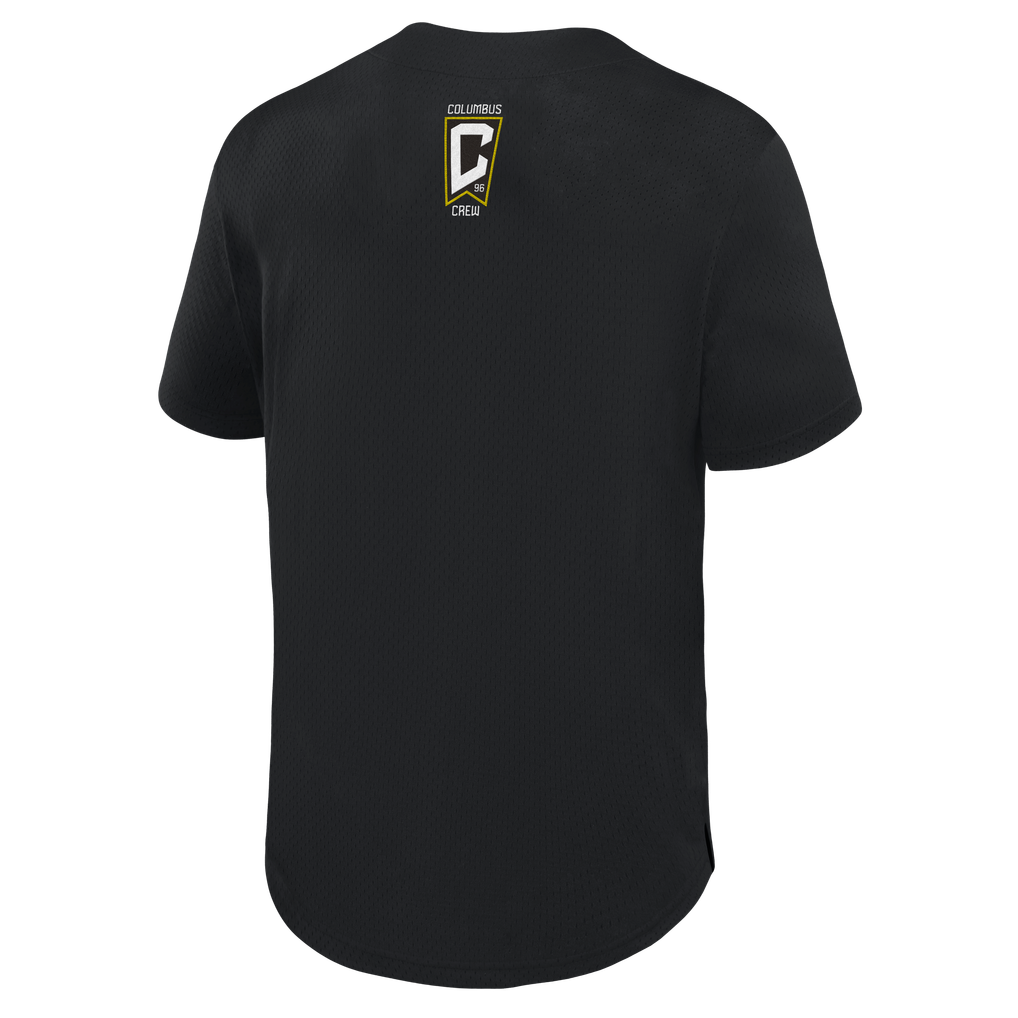 Columbus Crew Fanatics Maximum Intensity Button-Up Jersey  - Black