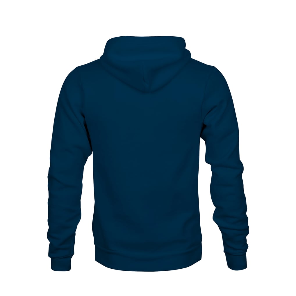 Como 1907 1863FC Youth Color Badge Fleece Pullover Hoodie - Navy