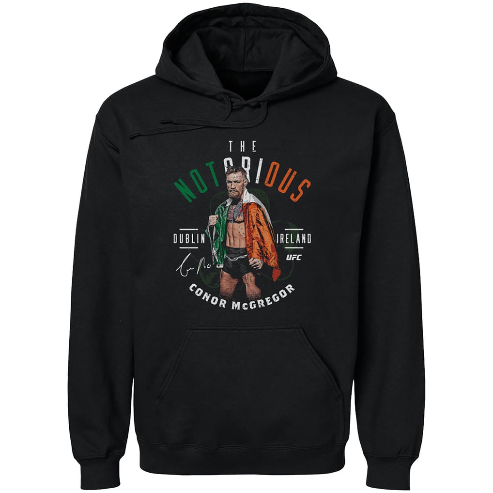  Conor McGregor 500 Level "Notorious" Pose Pullover Hoodie - Black
