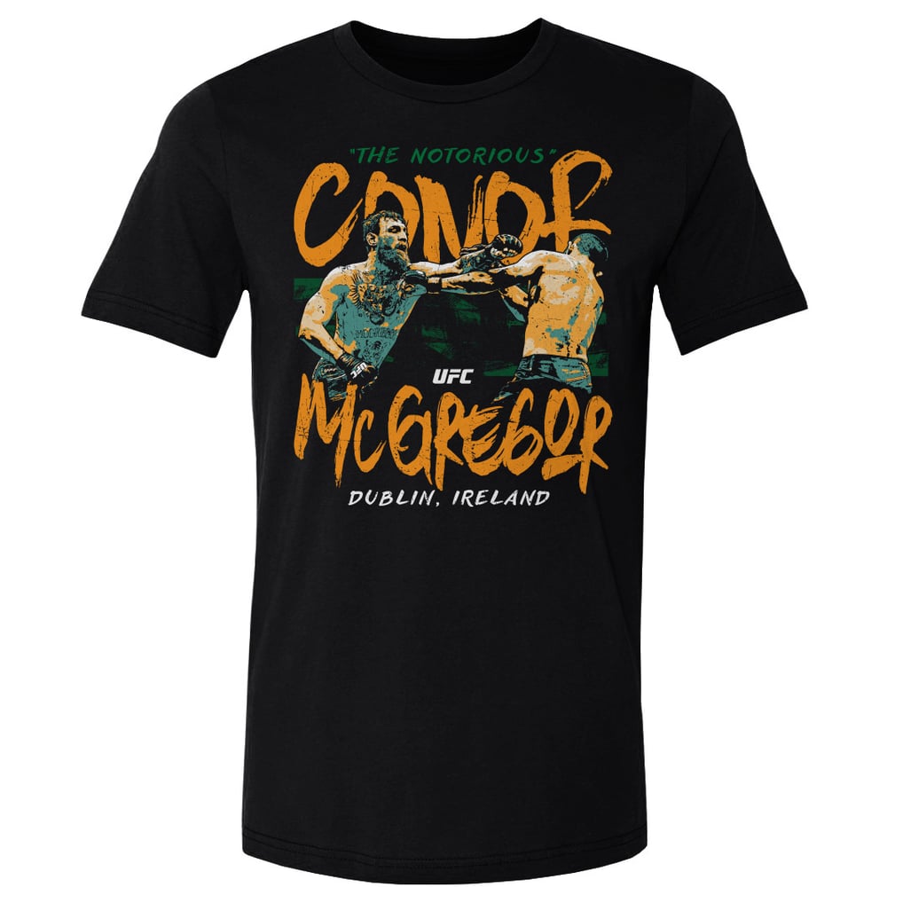 Conor McGregor 500 Level Straight Left T-Shirt - Black