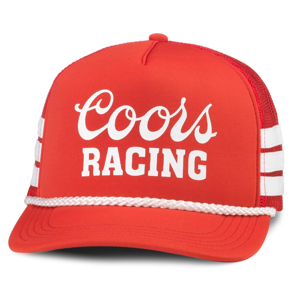  Coors American Needle Talladega Foam Front Adjustable Hat- Red