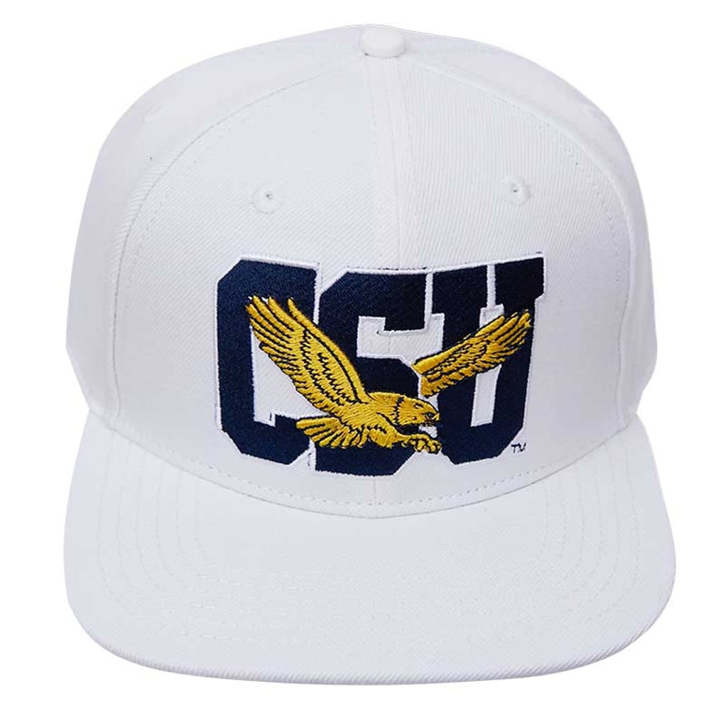 Coppin State Eagles Pro Standard Wool Snapback Hat - White