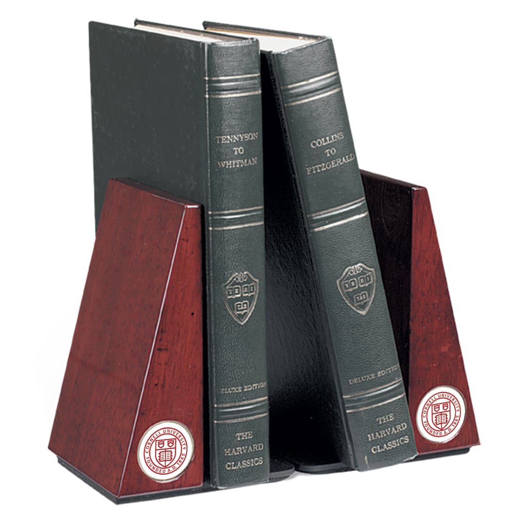  Cornell Big Red Rosewood Bookends