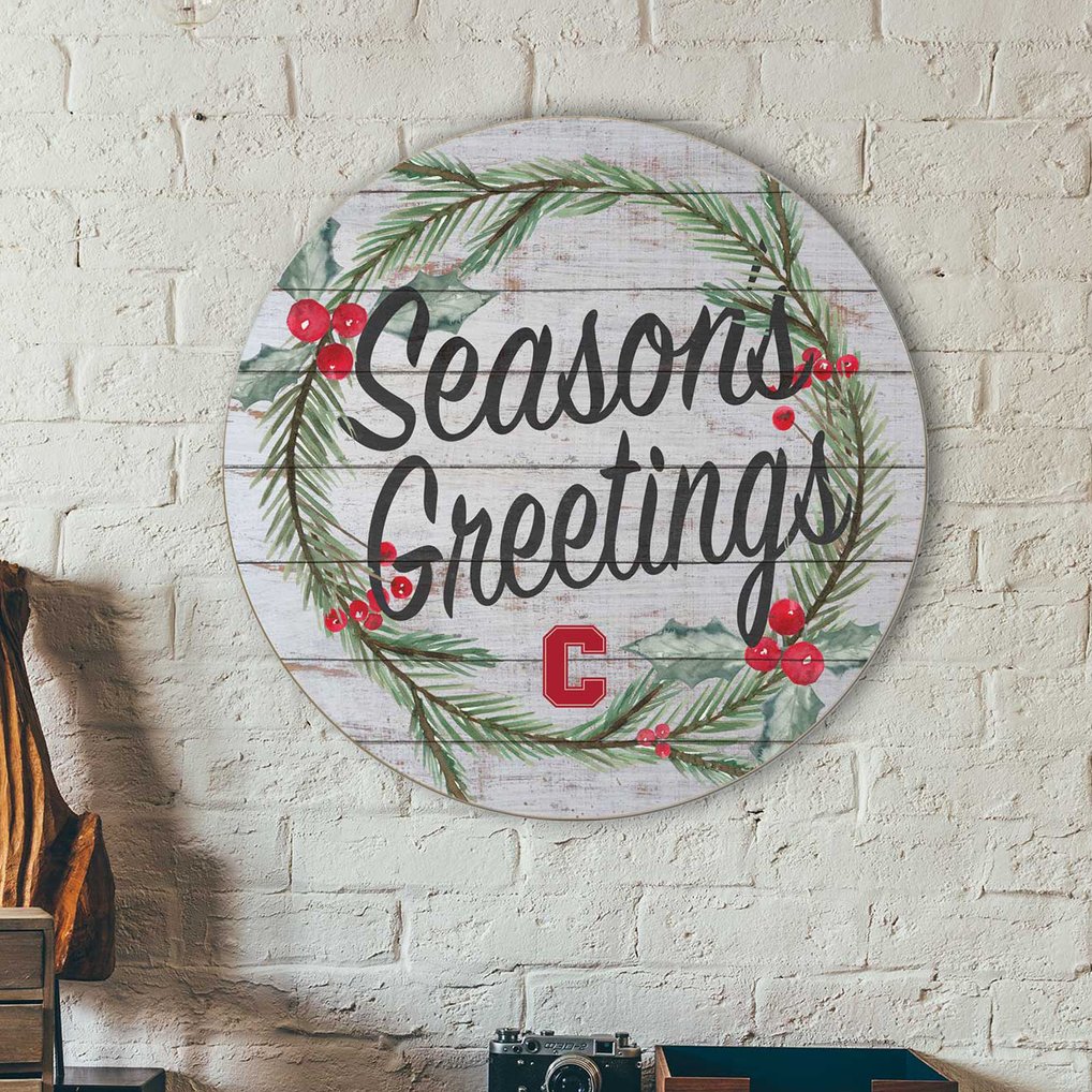 Cornell Big Red 20'' x 20'' Season's Greetings Circle