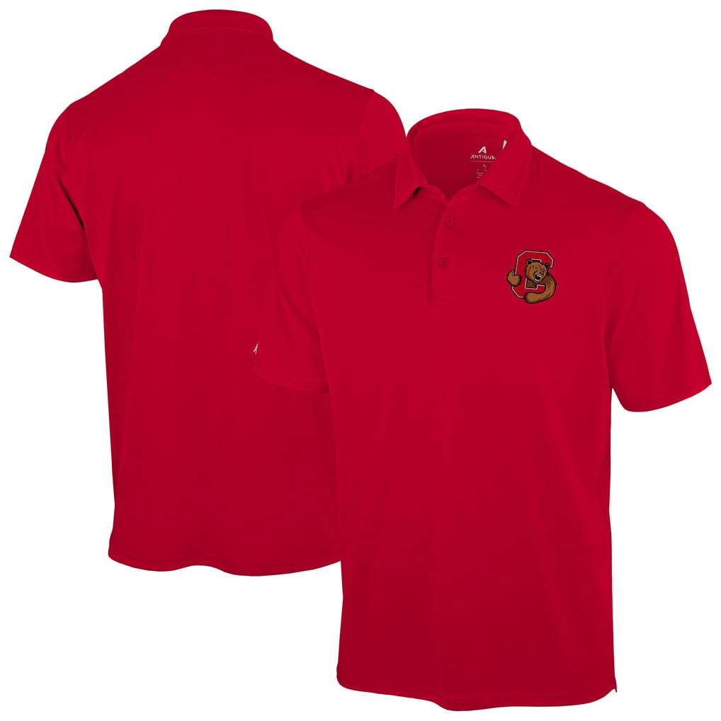 Cornell Big Red Antigua Unshakable Solid Polo - Red