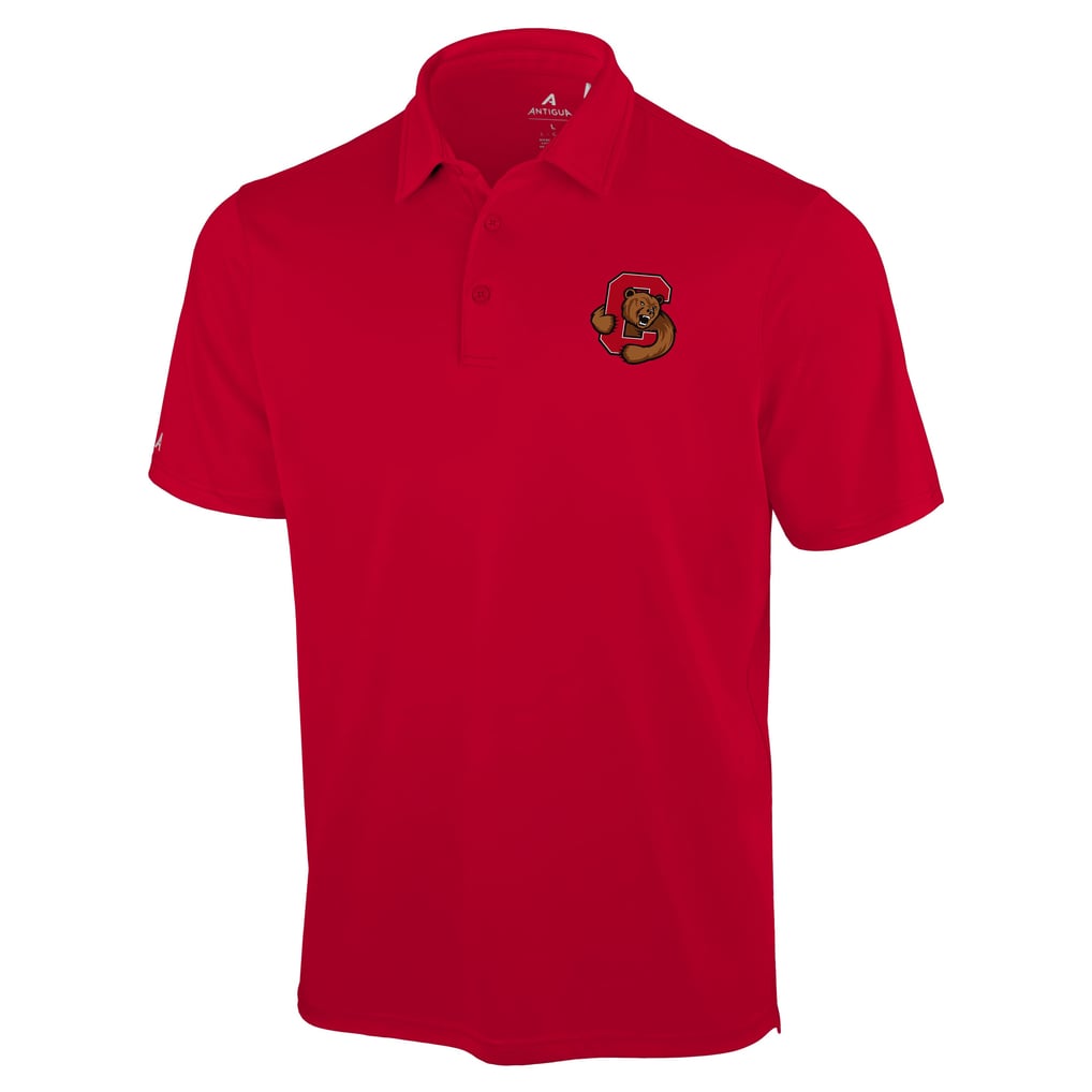 Cornell Big Red Antigua Unshakable Solid Polo - Red