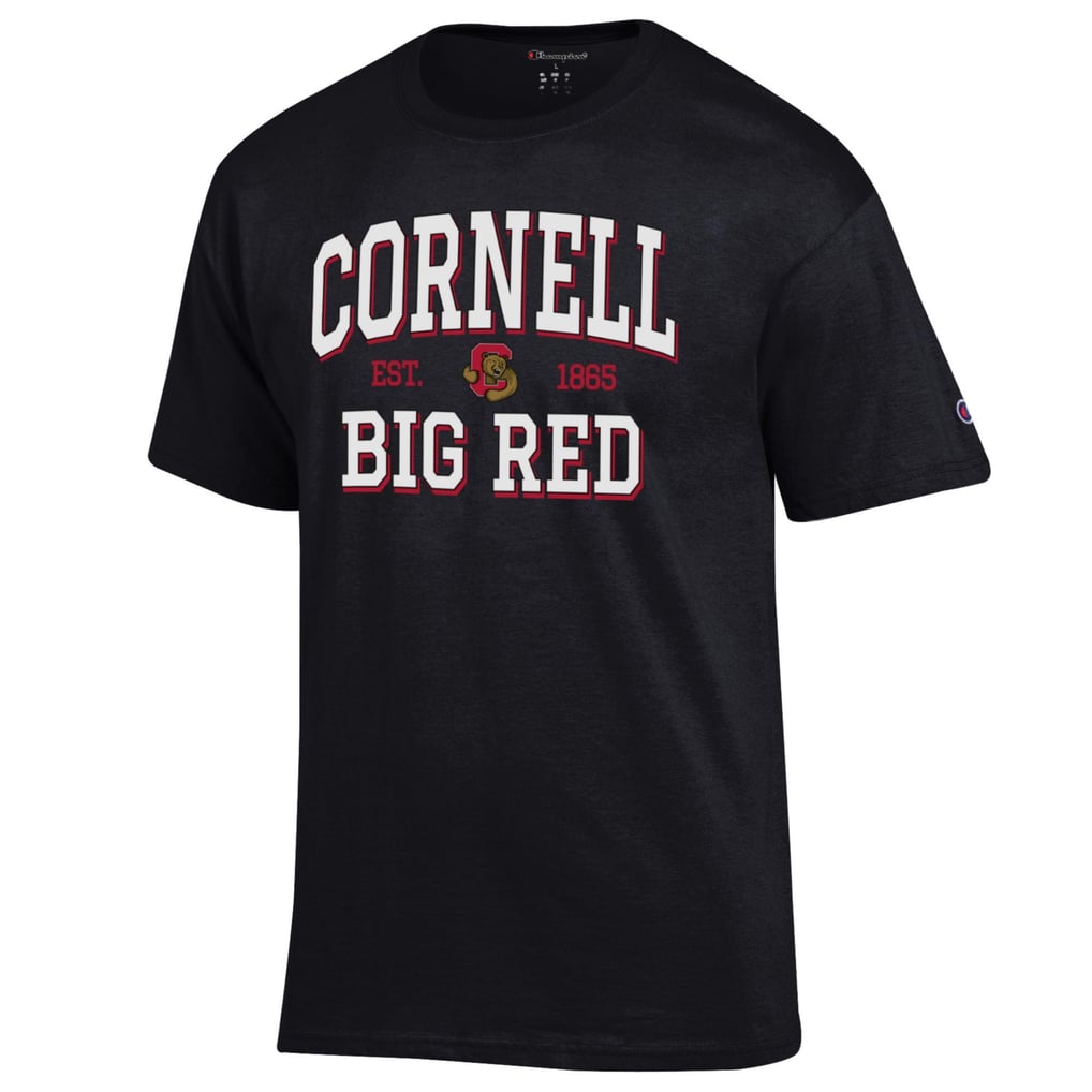 Cornell Big Red Champion Est. Date Jersey T-Shirt - Black