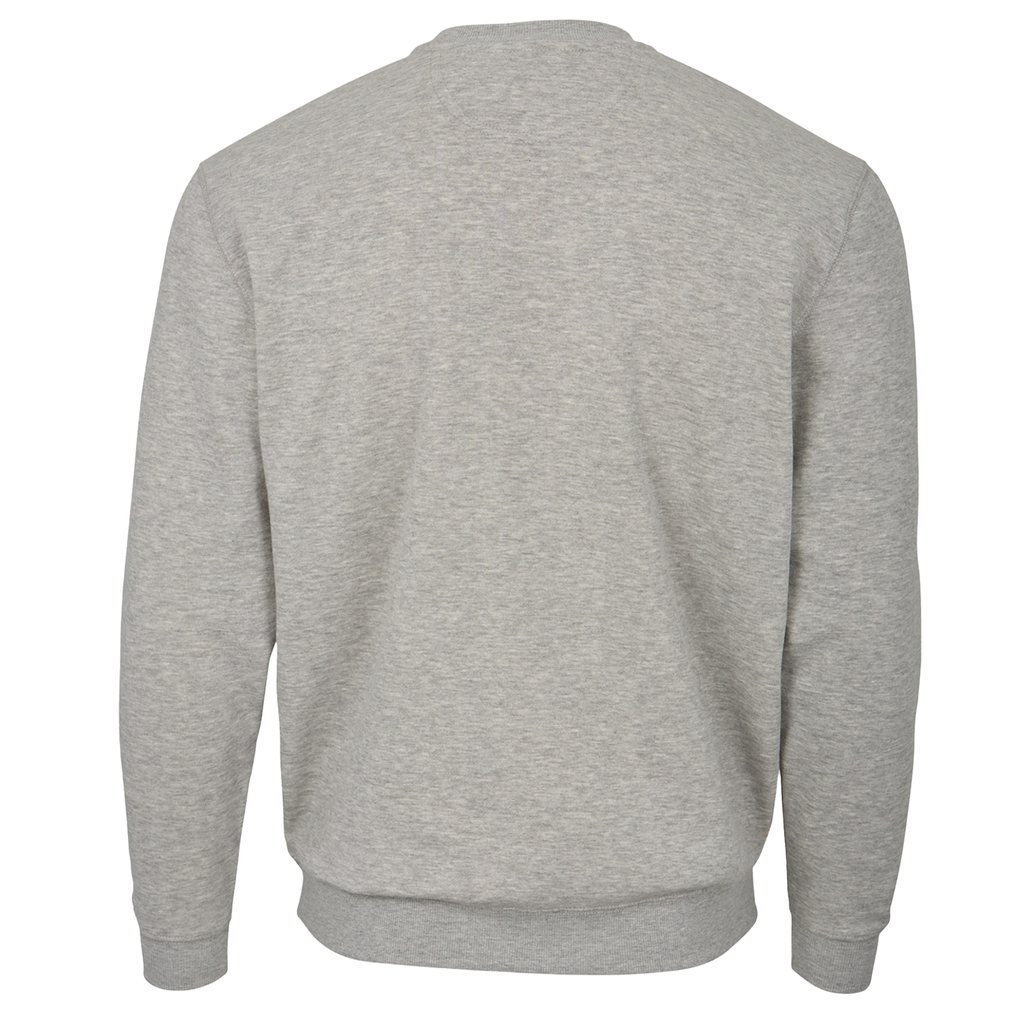 Corpus Christi Hooks Essential Fleece Crewneck Pullover Sweatshirt - Heather Gray
