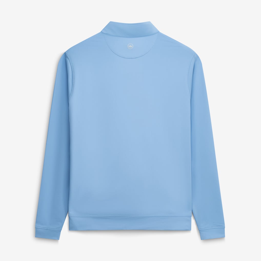 Men's 2026 Curtis Cup Peter Millar Blue Perth Performance Quarter-Zip Pullover