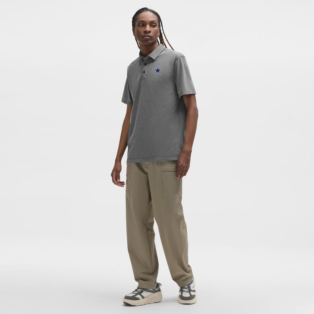 Dallas Cowboys lululemon Evolution Polo - Heather Black