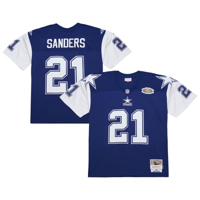 Deion Sanders Dallas Cowboys Mitchell & Ness 1995 Legacy Replica Jersey - Navy