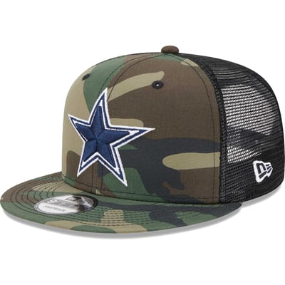 Dallas Cowboys New Era  Main Trucker 9FIFTY Snapback Hat - Camo