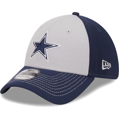 Dallas Cowboys New Era  Main 39THIRTY Flex Hat - Gray