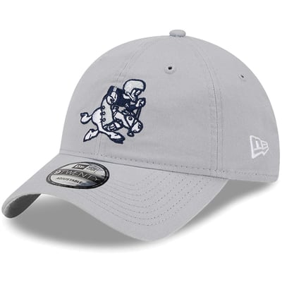 Dallas Cowboys New Era Retro Main Core Classic 2.0 9TWENTY Adjustable Hat - Gray