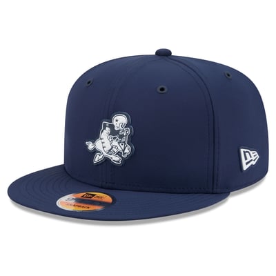 Dallas Cowboys New Era 2026 Sideline Throwback 9FIFTY Snapback Hat - Navy
