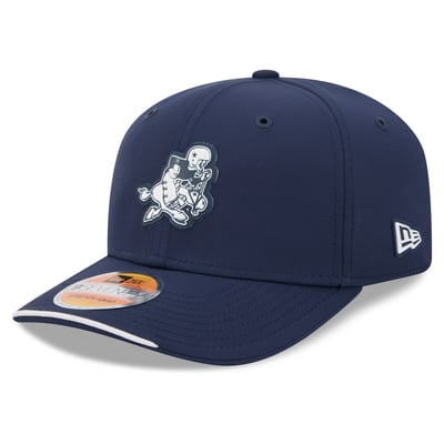Dallas Cowboys New Era 2026 Sideline Throwback 9SEVENTY Adjustable Hat - Navy