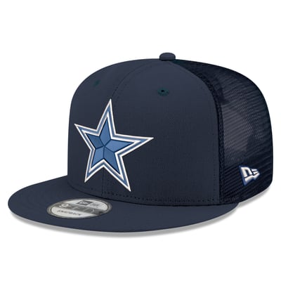  Dallas Cowboys New Era Core Team 9FIFTY Trucker Snapback Hat - Navy