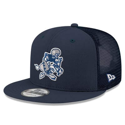  Dallas Cowboys New Era Core Team 9FIFTY Trucker Snapback Hat - Navy