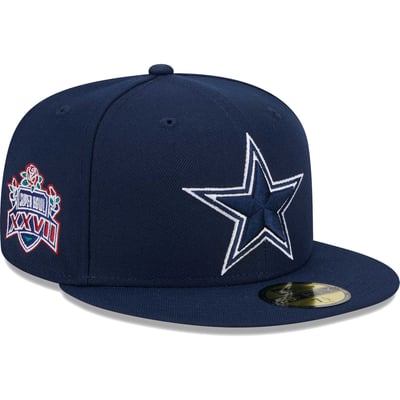 Dallas Cowboys New Era  Main Patch 59FIFTY Fitted Hat - Navy