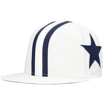 Dallas Cowboys New Era  Helmet 9FIFTY Snapback Hat - White