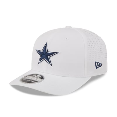 Dallas Cowboys New Era Name Plate 9SEVENTY Adjustable Hat - White