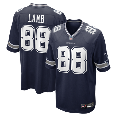 CeeDee Lamb Dallas Cowboys Nike Game Jersey - Navy