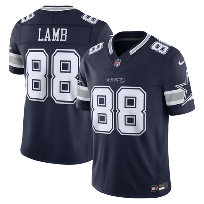 CeeDee Lamb Dallas Cowboys Nike Team Vapor F.U.S.E. Stitched Limited Jersey - Navy