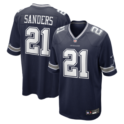 Deion Sanders Dallas Cowboys Nike Team Retired Player Game Jersey -  Navy