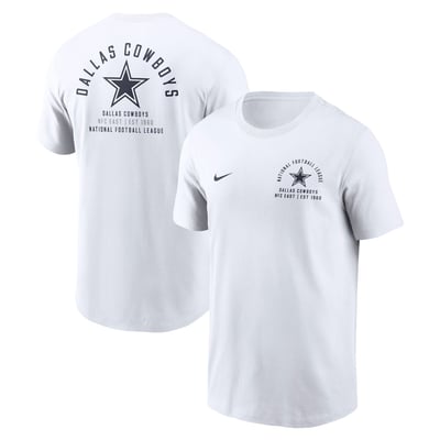 Dallas Cowboys Nike Split Logo T-Shirt - Gray