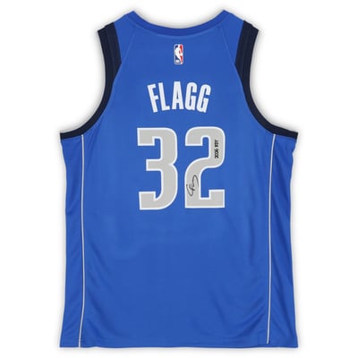 Cooper Flagg Dallas Mavericks Autographed Fanatics Authentic Blue Nike Icon Swingman Jersey with "2026 ROY" Inscription