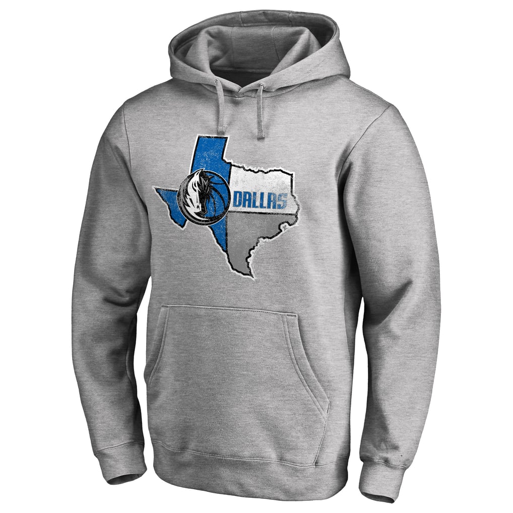 Dallas Mavericks Hometown Collection Lonestar Pullover Hoodie - Ash