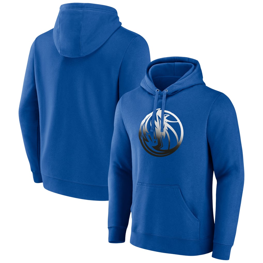 Dallas Mavericks Gradient Logo Pullover Hoodie - Blue