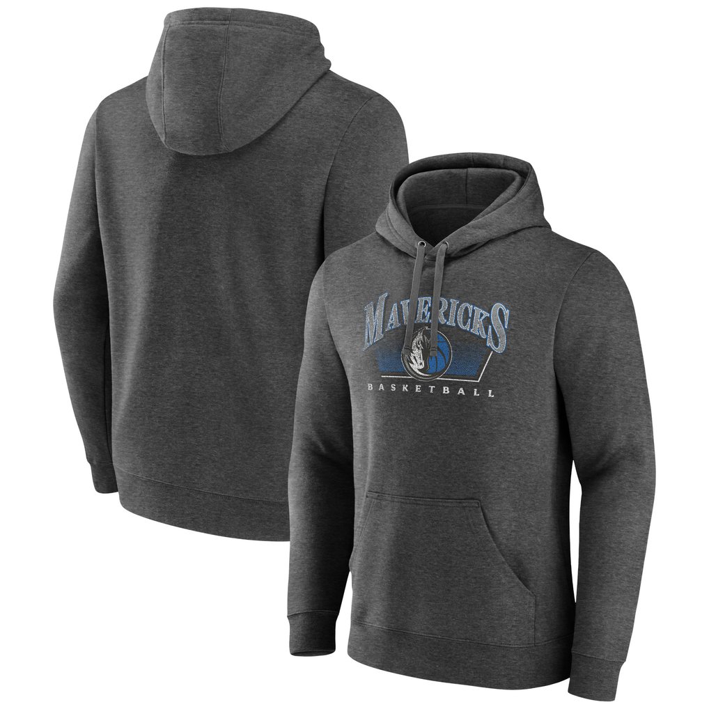 Dallas Mavericks Selection Pullover Hoodie - Charcoal