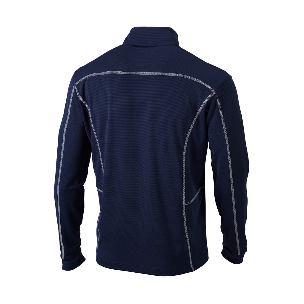 Dallas Mavericks Columbia Omni-Wick Shotgun Quarter-Zip Pullover - Navy