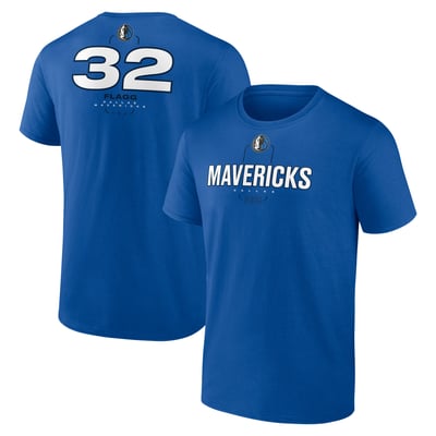 Cooper Flagg Dallas Mavericks Name & Number T-Shirt - Blue