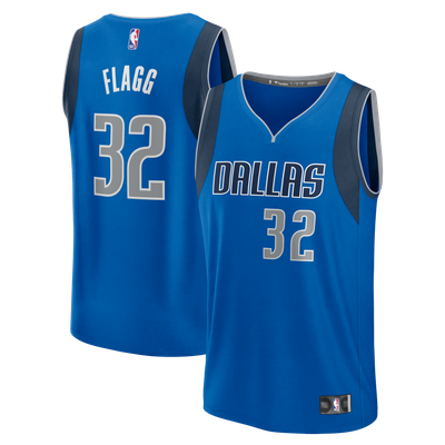 Cooper Flagg Dallas Mavericks Fanatics 2025 NBA Draft First Round Pick Fast Break Replica Jersey - Icon Edition - Blue