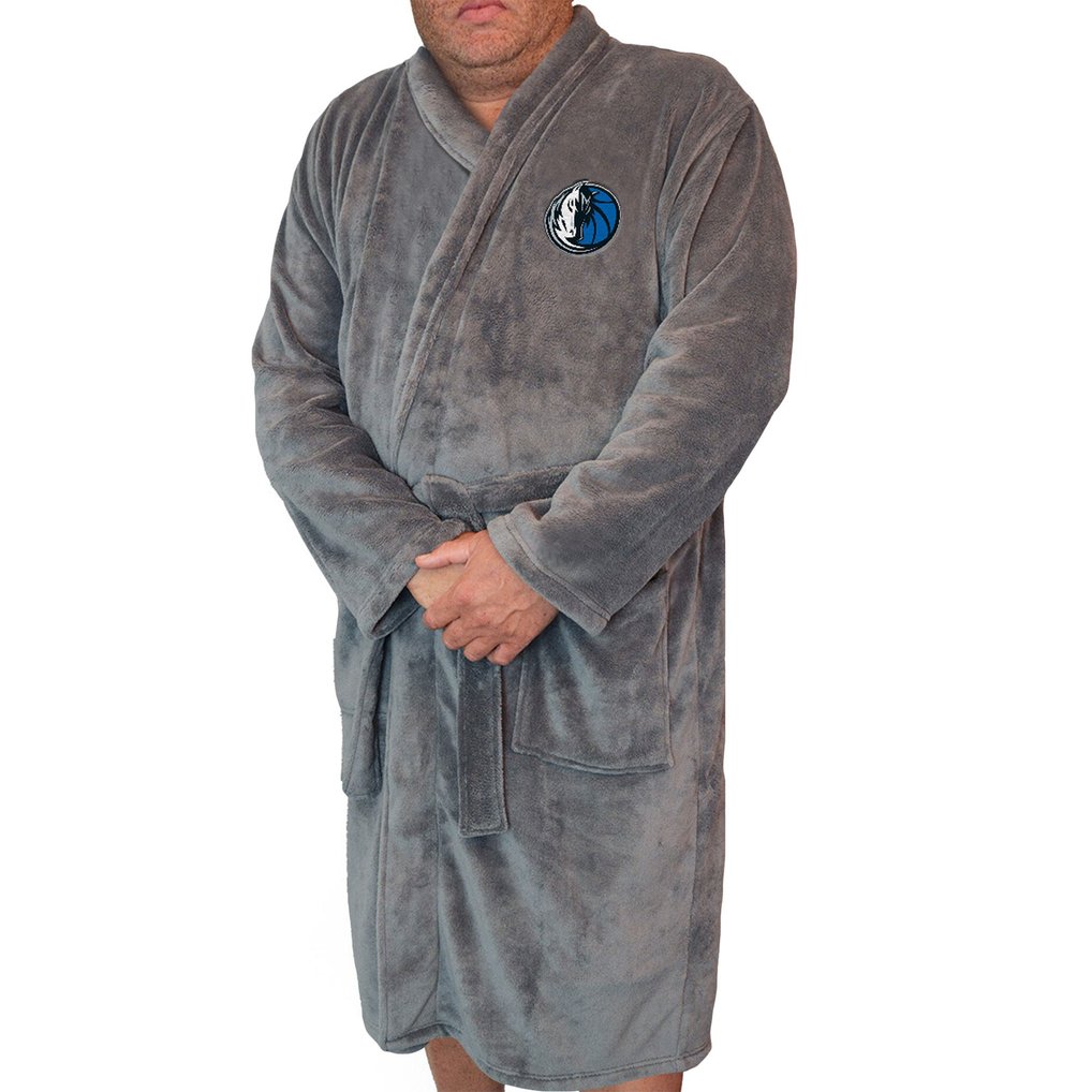 Dallas Mavericks ISlide Boss Robe - Gray