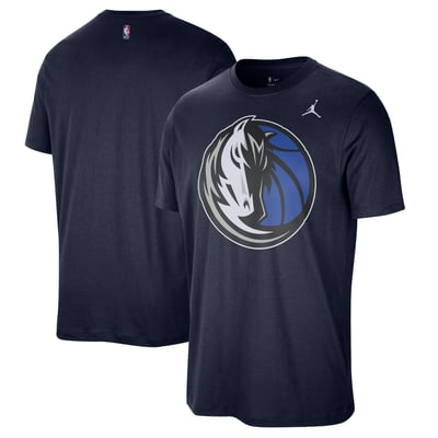Dallas Mavericks Jordan Brand Statement Edition Essential T-Shirt - Navy