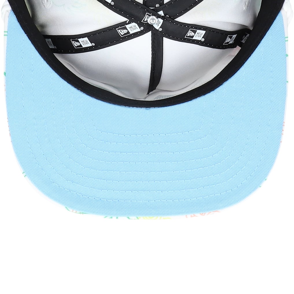 Dallas Mavericks New Era Palm Trees and Waves Golfer Adjustable Hat - White