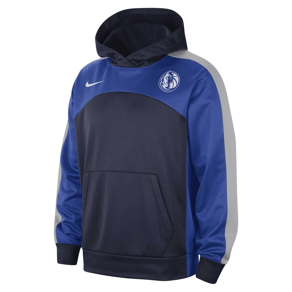 Dallas Mavericks Nike Authentic Starting Five Force Performance Pullover Hoodie - Navy/Blue