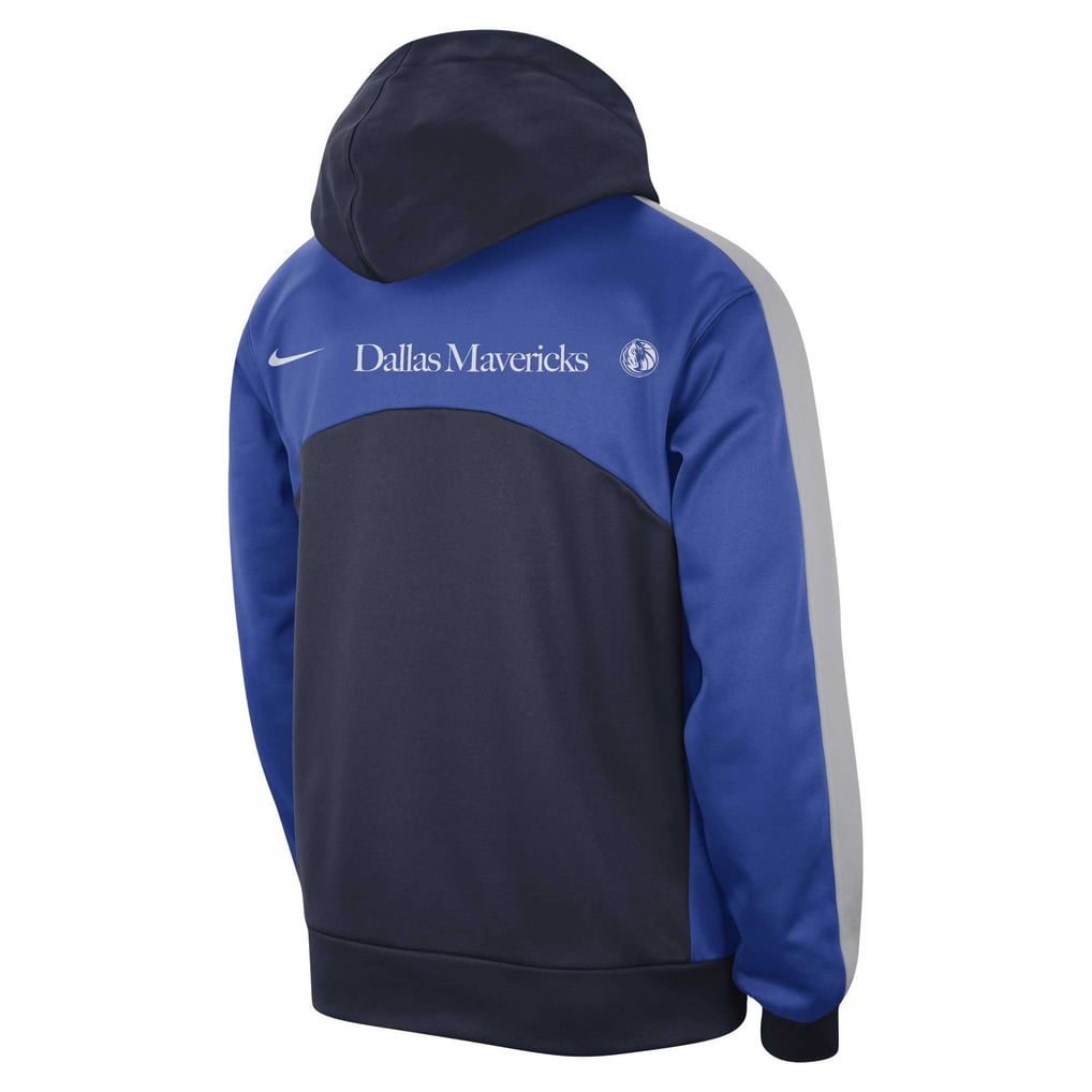 Dallas Mavericks Nike Authentic Starting Five Force Performance Pullover Hoodie - Navy/Blue