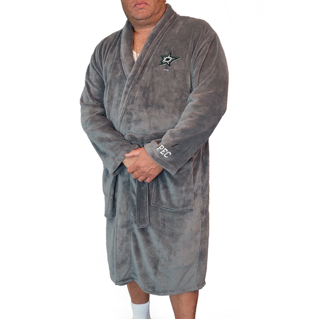 Dallas Stars ISlide Personalized Boss Robe - Gray