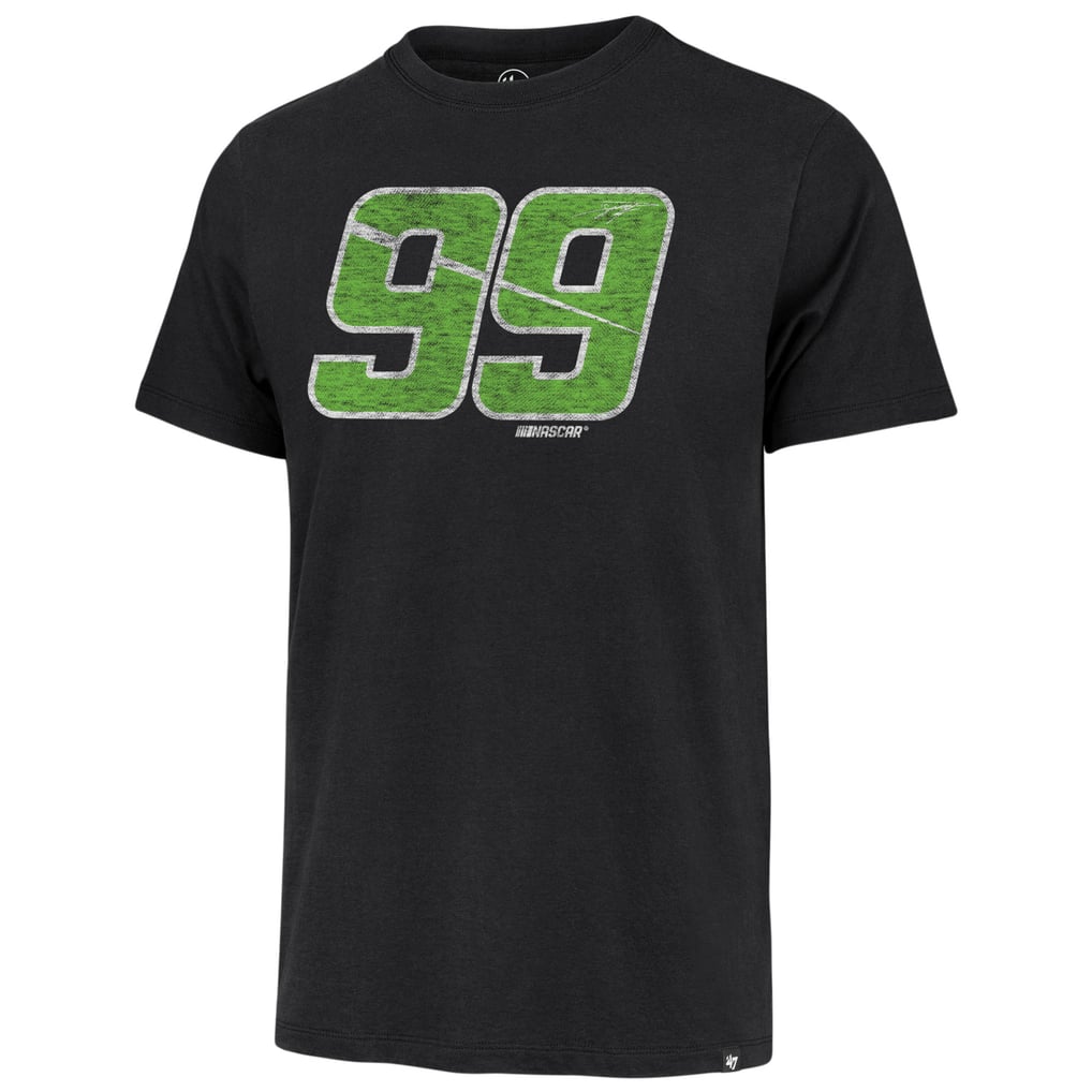  Daniel Suarez '47 Driver Number Franklin T-Shirt - Black